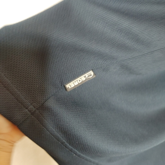 SOREL Crew Neck Short Sleeve Athletic Tee Shirt Blue Large Polyester - Picture 6 of 8